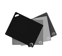 Axer 4 pcs Planches à Découper Plastiques Code Couleur - Grande Planche à Découper Plastique sans BPA - Set Planche à Découper Extensible