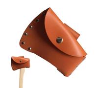 Axholster en cuir - Passant de ceinture, fonctionnalité améliorée | Support de hachette étendu avec boutons de renfort en acier - Holster souple pour hachette pour bûcheron, foresterie, Wa