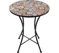 Axi Amélie Table Bistrot, Mosaique, Casa De Sol | Table D'Appoint Bistrot Pour L'Extérieur, Pour Jardin/Balcon/Terrasse - 60 X 60 X 75 Cm