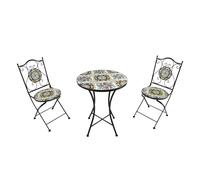 Axi Amélie Table Et Chaise Bistrot, 2 Chaises 1 Table, Ensemble Bistro Extérieur Autentique | Salon De Jardin Bistrot, Table Bistrot Mosaique Pour Jardin/Balcon/Terrasse