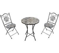AXI Amélie Table et chaises bistrot, 2 Chaises 1 Table, Ensemble Bistro Extérieur - Bleu Clair | Salon De Jardin Bistrot, Table Bistrot Mosaique