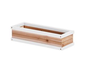 Axi Bac À Fleurs Marron/Blanc | Accessoire Maison Enfant / Aire De Jeux