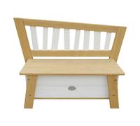 Axi Corky Banc De Rangement En Marron & Blanc | Banc Enfant