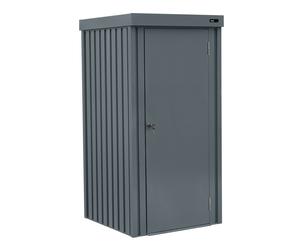Axi Hector Premium Armoire De Jardin, 1300L, En Acier Galvanisé| Armoire Exterieur, Toit Incliné | Armoire De Rangement Extérieur | Serrure Avec 2 Clés | Meuble De Rangement De Jardin