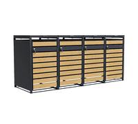 Axi house Cache-poubelle 132x80x116 cm