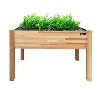 Axi Jardinière Surélevée, Marron | Jardinière Bois De Pruche 100 % Fsc - 122 X 61 X 78 Cm - Format Pratique Pour Le Jardin / Balcon / Patio