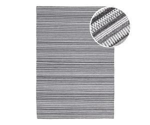 Axi Java Tapis D'Extérieur, Rectangulaire, Gris, 200X290 Cm / Épaisseur : 5 Mm - Tapis Jardin Extérieur/Intérieur - Tapis Balcon Fabriqué À Partir De Bouteilles En Pet Recy s
