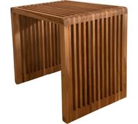Axi Liane Table D'Appoint En Bois De Teck - Brun | Petit Meuble Pour Jardin, Balcon,Terrasse | 40,5 X 40,5 X 46 Cm