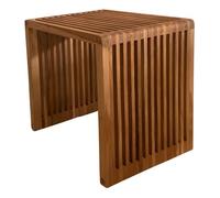 AXI Liane Table d'Appoint en Teck | Table Basse pour Jardin, Balcon & Terrasse, 40 x 35 x 40 cm