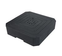Axi Pied De Parasol En Plastique Remplissable, Noir | Socle, Base Pour Jardin / Terrasse | Convient Aux Parasols Suspendus Jusqu'À 3 X 3 M | Avec 2 Roues | À Remplir D'Eau