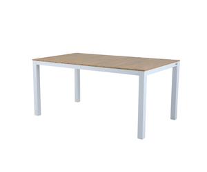 Axi Suvi Table De Jardin Aspect Teck | Table À Manger Résistante Aux Intempéries Pour Lla Terrasse / L'Extérieur - Structure En Aluminium Avec Plateau En Polywood | Pour 6 Personnes | 160 X 90 X 74 Cm