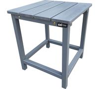 Axi Tess Table D'Appoint En Bois - Grise Foncé| Petite, Bassse, Pour Jardin, Balcon, Terrasse | Tconsole Pour L'Extérieur - 40,5 X 40,5 X 46 Cm