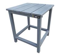 Axi Tess Table D'Appoint En Bois - Grise Foncé| Petite, Bassse, Pour Jardin, Balcon, Terrasse | Tconsole Pour L'Extérieur - 40,5 X 40,5 X 46 Cm
