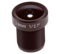 AXIS M12 Megapixel - Objectif CCTV - diaphragme fixe - montage M12 - 2.8 mm - f/1.2 (pack de 10) - pour AXIS P3904-R, P3905-R, P3915-R