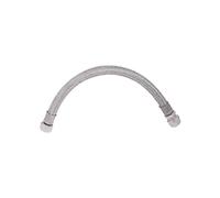 SOMATHERM Flexible Sanitaire en Inox ACS DN8 - Débit Standard - L 50cm - Raccord bicone pour Tube cuivre à¿ 12 - Femelle droit