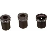AXIS - Kit de lentille pour vidéosurveillance x 6 - montage M12 - pour AXIS P3904-R M12 Network Camera, P3905-R M12 Network Camera, P3915-R M12 Network Camera