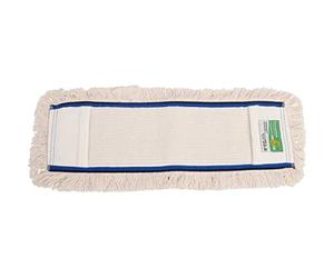 Axis Line Balai Frange Coton 50 cm - Serpillière Professionnelle Lavable | Frange bou 19 rangées pour pro et restauration, compatible supports standards, durable jusqu'à 250 lavages à 95°C