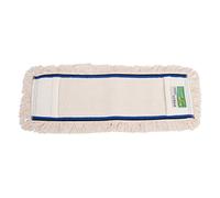 Axis Line Wischmop Coton 40/50 cm - Frange Bou Professionnelle | Frange coton & polyester pour carrelage et parquet. Lavable à 95°C jusqu'à 250 fois. Fixation stable avec poches.