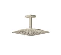 Hansgrohe Douche de tête Axor Citterio C 27x27 cm 1 jet plafond nickel brossé 28792820