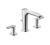 AXOR Citterio C Mélangeur de lavabo Cubic cut, 49061000, Cubic cut