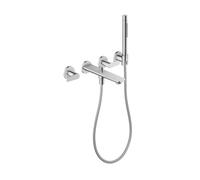 Axor Citterio C - Mitigeur de baignoire encastré, installation 4 trous, avec accessoires, chrome 49480000