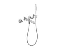 Axor Citterio C - Mitigeur de baignoire encastré, installation 4 trous, avec accessoires, chrome 49481000