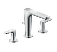 Axor Citterio C - Mitigeur de lavabo avec bonde, installation à 3 trous, EcoSmart, chrome 49060000