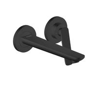 Hansgrohe Mitigeur lavabo encastré Axor Citterio C avec bonde, 2 trous EcoSmart noir mat 49111670