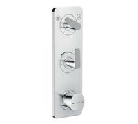 Axor Citterio C - Mitigeur thermostatique encastré, 2 sorties, chrome 49701000