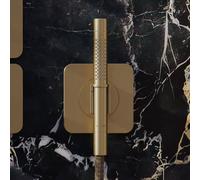 AXOR Citterio C Set de douche avec raccord mural coudé et support, 2 jets, 49626140,