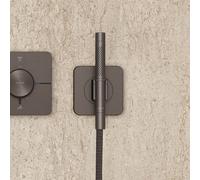 AXOR Citterio C Set de douche avec raccord mural coudé et support, 2 jets, 49626340,