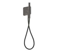 Axor Citterio C - Set pomme de douche, coude et flexible, 2 jets, chrome noir brossé 49626340