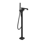 Axor Citterio E - Mitigeur bain thermostatique pour le sol, noir mat 36416670