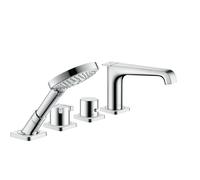 Axor Citterio E - Mitigeur thermostatique pour base de baignoire, montage 4 trous, chrome 36410000