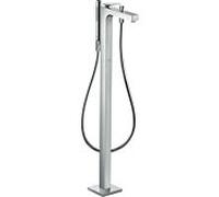 Axor Citterio - Mitigeur de baignoire, montage au sol, 2 jets, chrome/diamant coupé 39471000