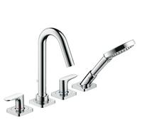 Axor Citterio M - Mitigeur de baignoire 4 trous, chrome 34444000