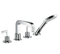 Axor Citterio - Mitigeur de baignoire, installation à 4 trous pour plage de carrelage, chrome 39454000