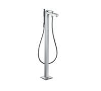 Axor Citterio - Mitigeur de baignoire, montage au sol, 2 jets, chrome/diamant coupé 39471000