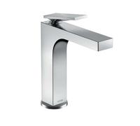 Hansgrohe Mitigeur lavabo Axor Citterio 39071000 chrome finition losange, garniture vidage