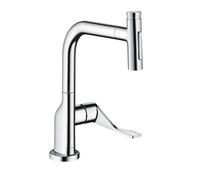 Axor Citterio - Mitigeur d'évier avec douchette extractible, sBox, chrome 39862000