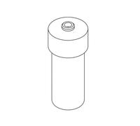 AXOR Citterio Pièce de rechange, insert en verre pour distributeur de savon liquide, 41599000,
