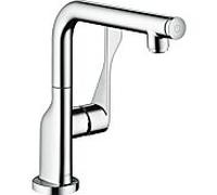Hansgrohe Mitigeur de cuisine Axor Citterio Select 39860000 sur pied, bec pivotant, chromé