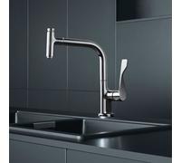 AXOR Citterio Select Mitigeur de cuisine, avec sBox, avec douchette extractible, pivotant, 39862000, sBox