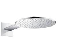 Hansgrohe Axor Tête de douche 35303000 30x30 cm ronde effet pluie 2 jets avec bras chrome