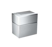 Axor Edge - Robinet d'arrêt, chrome/coupe diamant 46771000