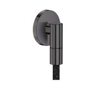 Axor Fine - Coude mural, chrome noir brossé 36737340