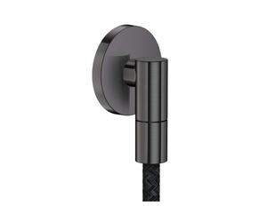Axor Fine - Coude mural, chrome noir brossé 36737340
