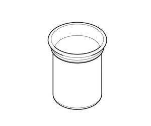 AXOR Montreaux Verre de rechange, 42094000,