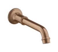 hansgrohe AXOR Bec de baignoire Montreux, 16541310, Couleur: Or rouge brossé