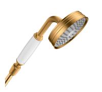 hansgrohe AXOR Montreux douchette à main 100 1 jet Classic, 16320250, Couleur: Optique or brossé